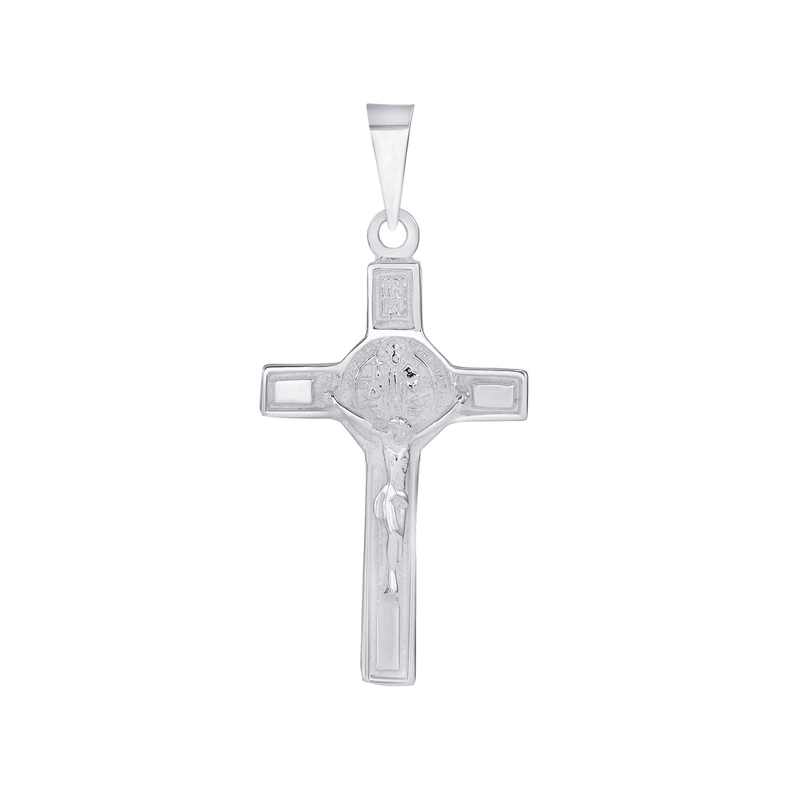 Silver 925 San Benito Cross Pendant