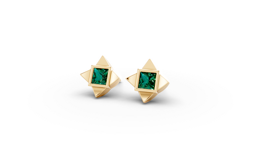Paloma Earrings in Solid Gold