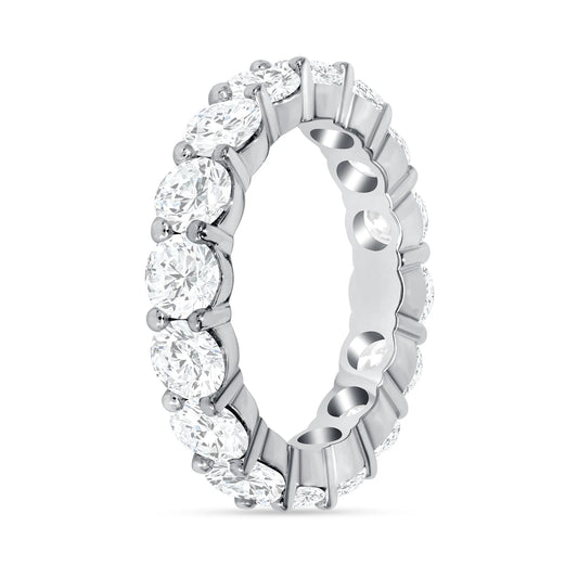 Round Lab Grown Diamond Eternity Band